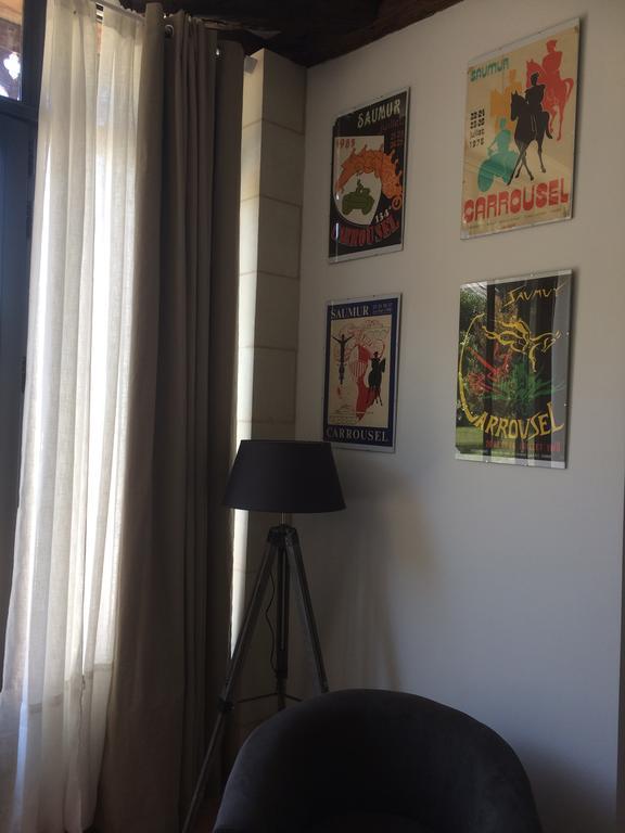 Chambre D' Hotes La Lucasserie Saumur Exteriör bild